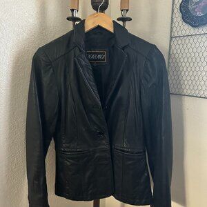 Casablanca Leather Jacket (Womens)